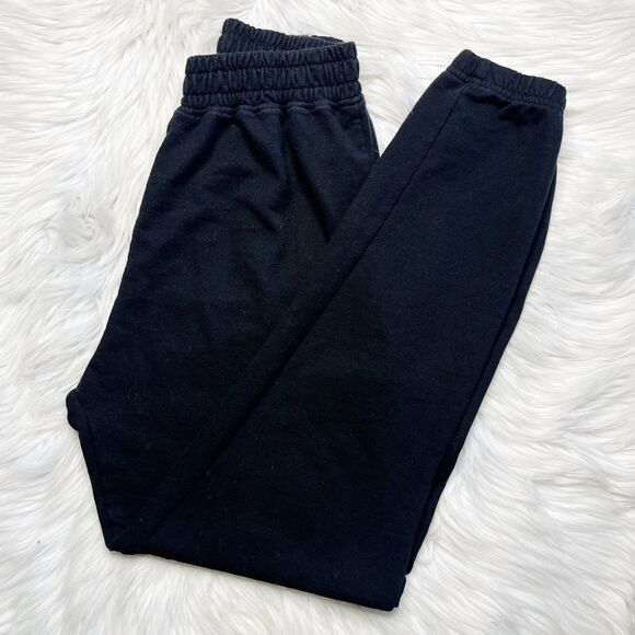 Missguided Cozy Joggers Black Size 4 - Picture 1 of 4
